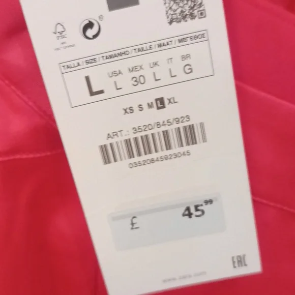 Zara dress Size L new - Picture 3 of 6